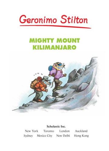 Geronimo Stilton,No.#41 Mighty Mount Kilimanjaro3.jpg